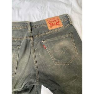 Levi’s Men’s Black Wash Jean Shorts